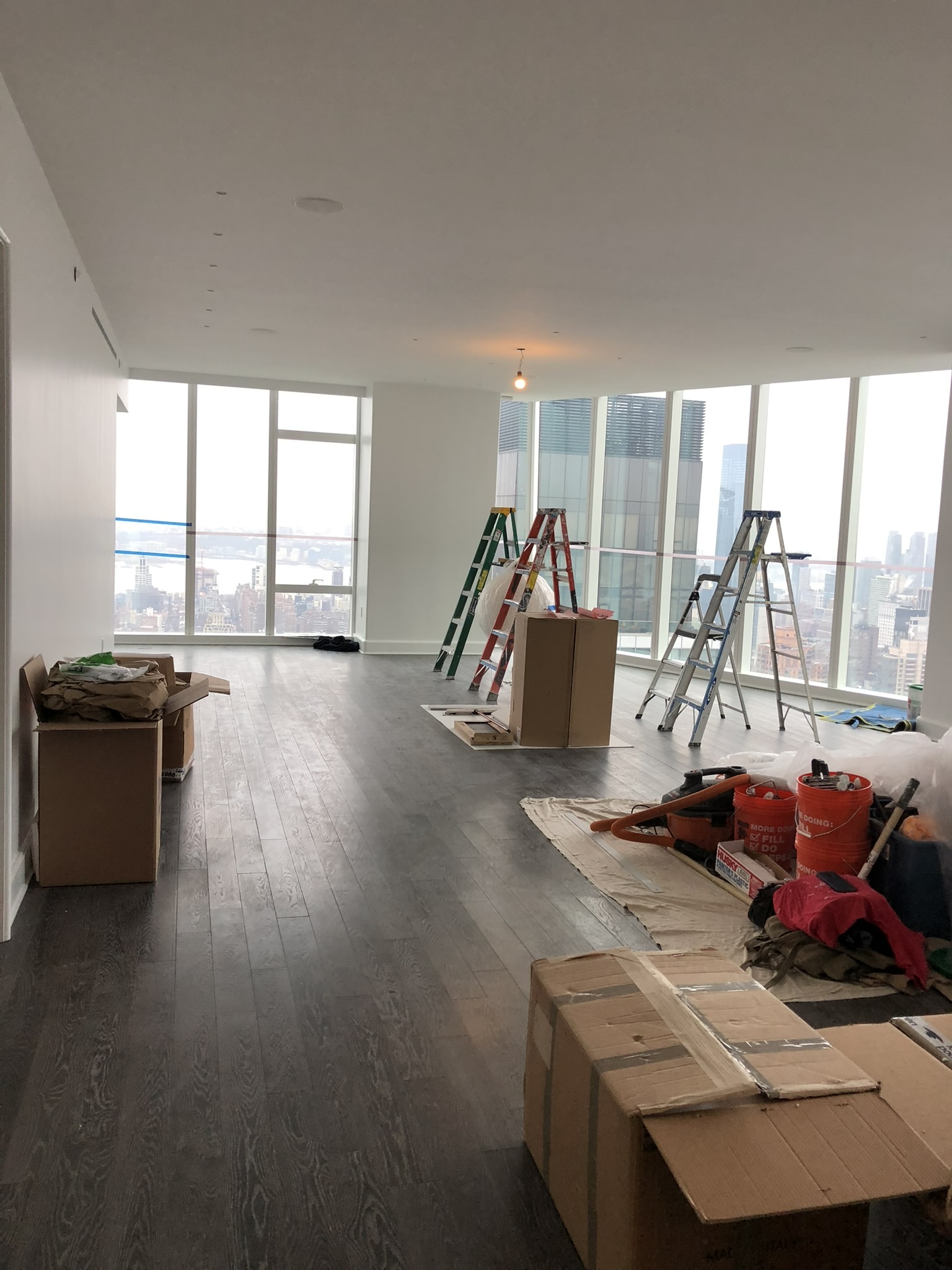 High-rise luxury apartment