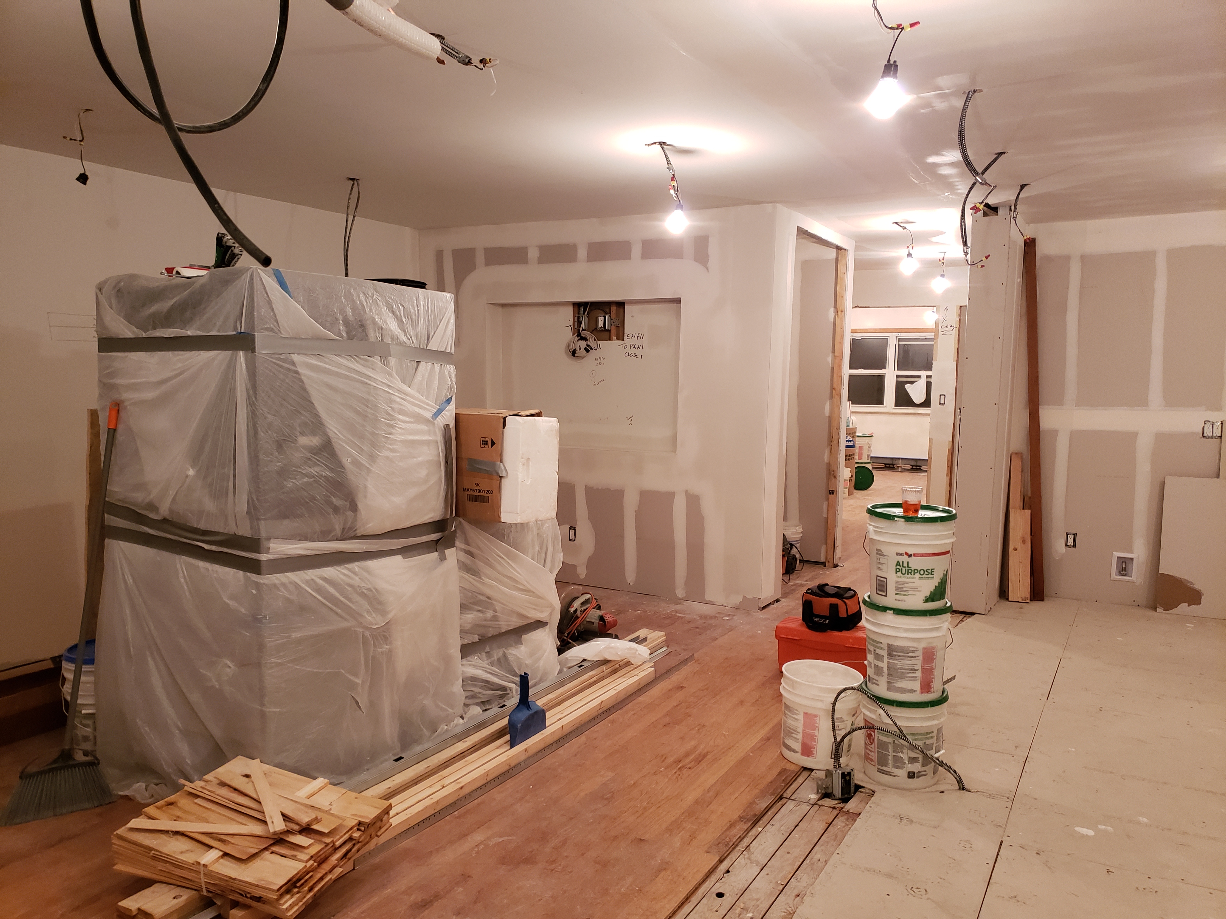 Before — apartment gut renovation